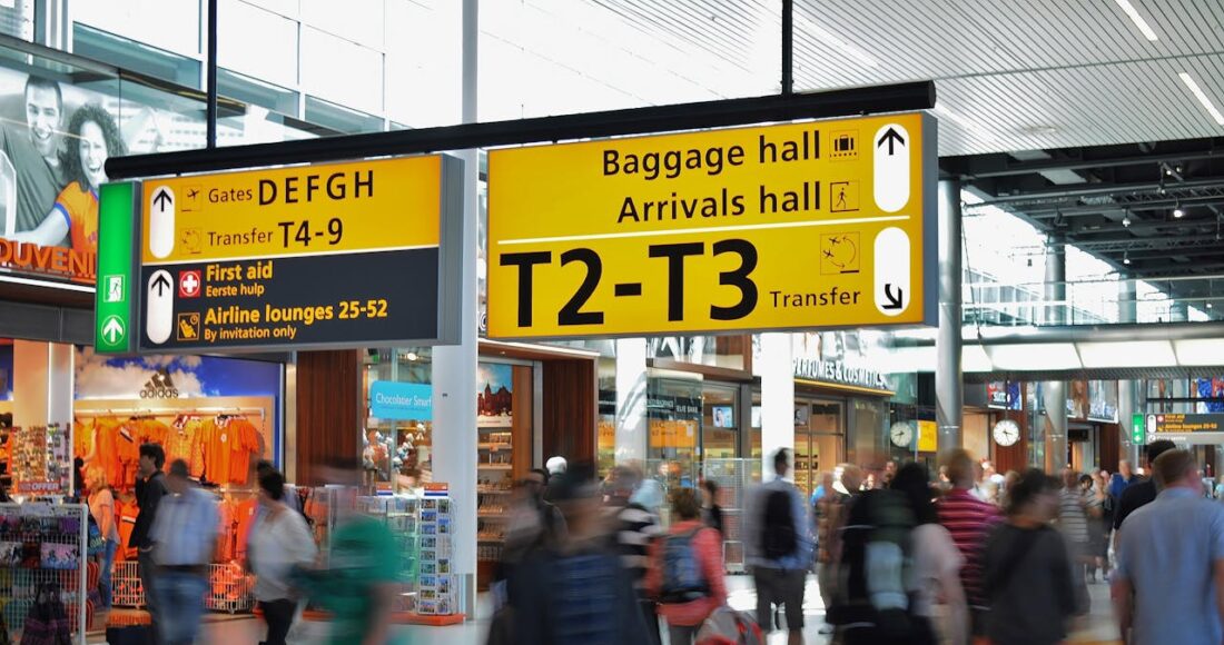 people walking in airport: Byolife Research